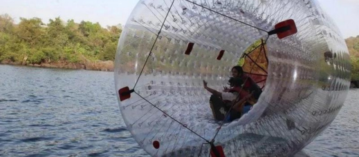 Water Zorbing in dandeli